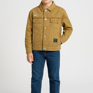 Chaqueta Mezclilla Niño Look Urbano Y Funcional