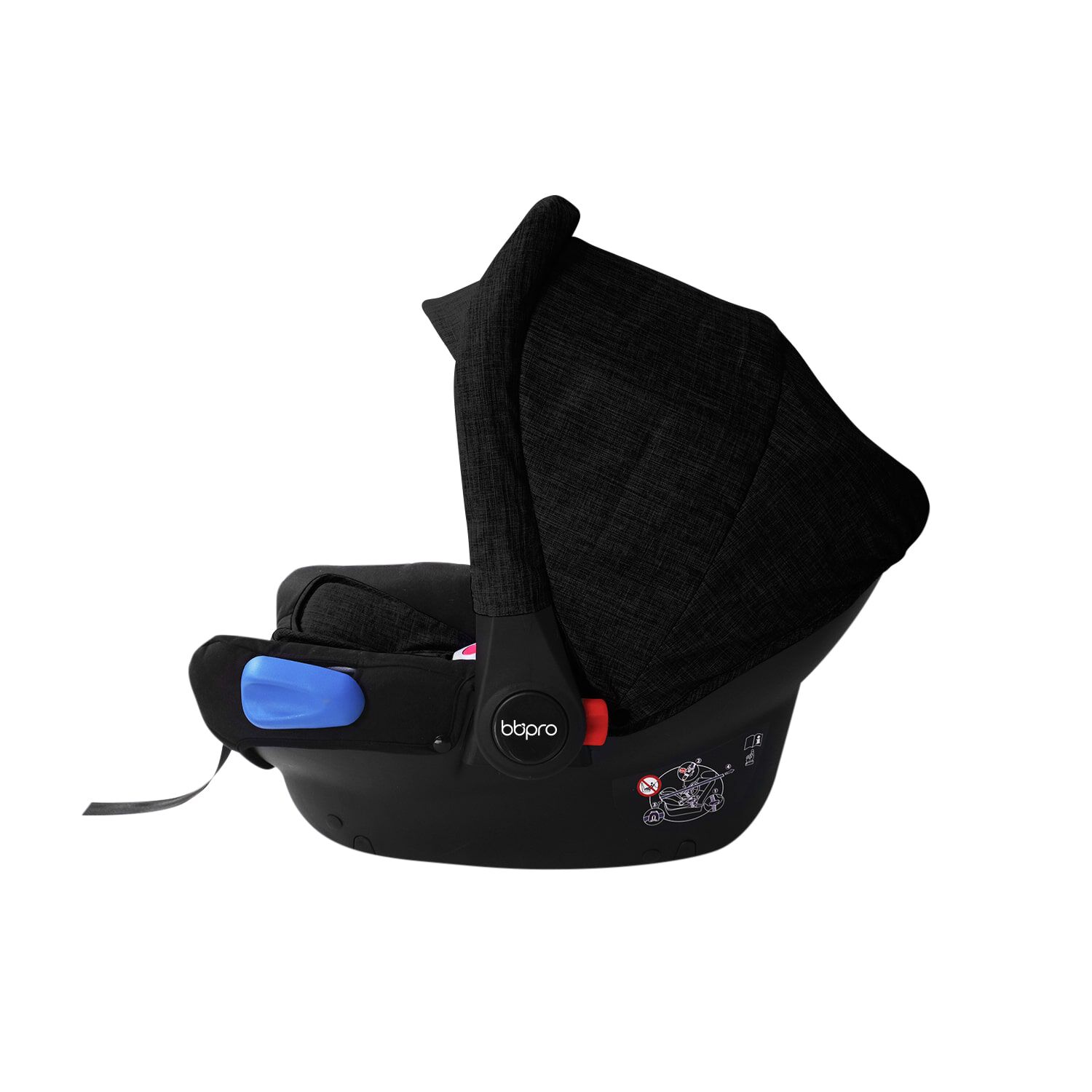 Silla De Auto Zoe Negra image number 1.0