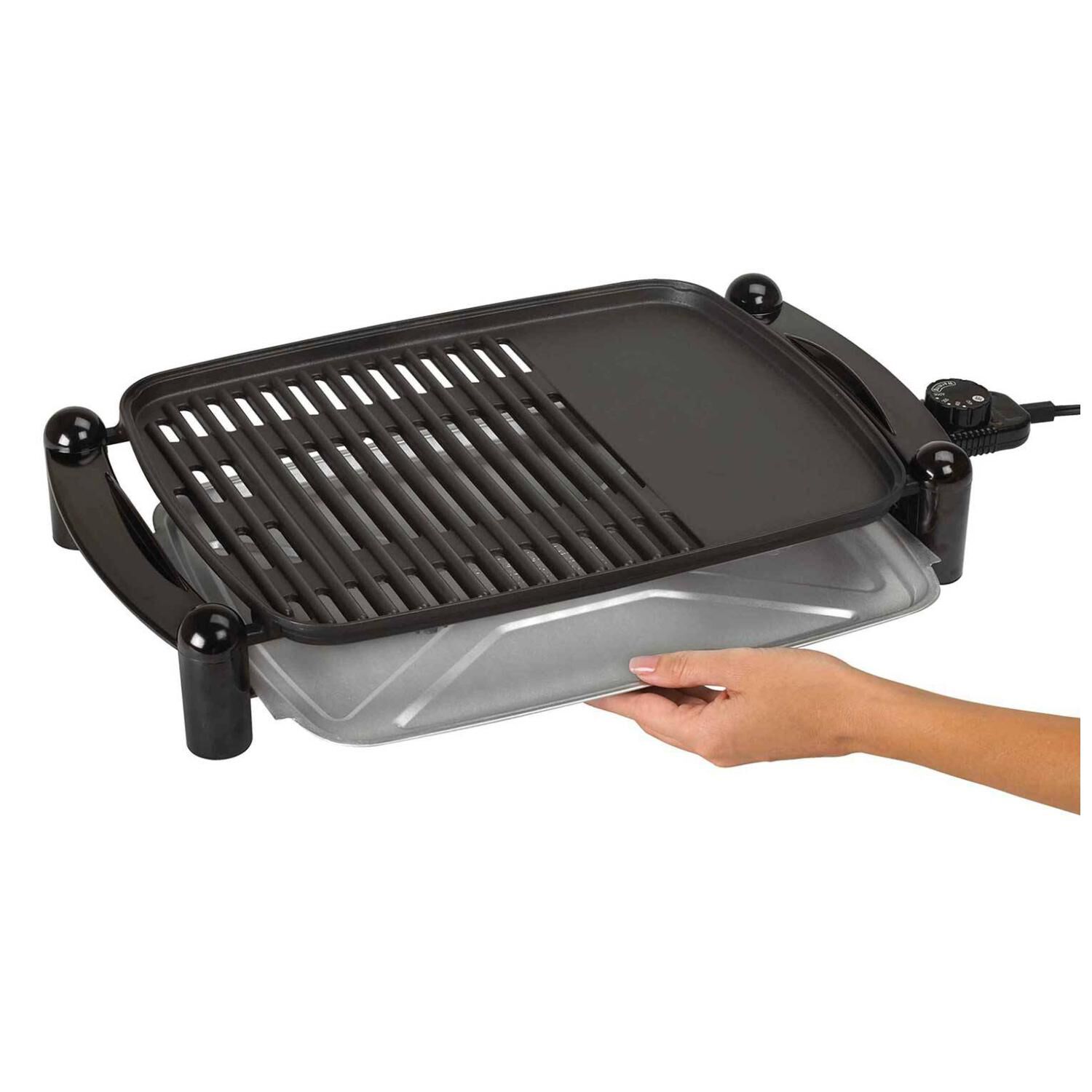 Parrilla Electrica Grill Asador Antiadherente Ig201 image number 3.0