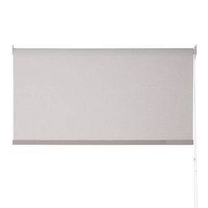 Cortina Roller Tejido Sunscreen Gris 90x240 Cm