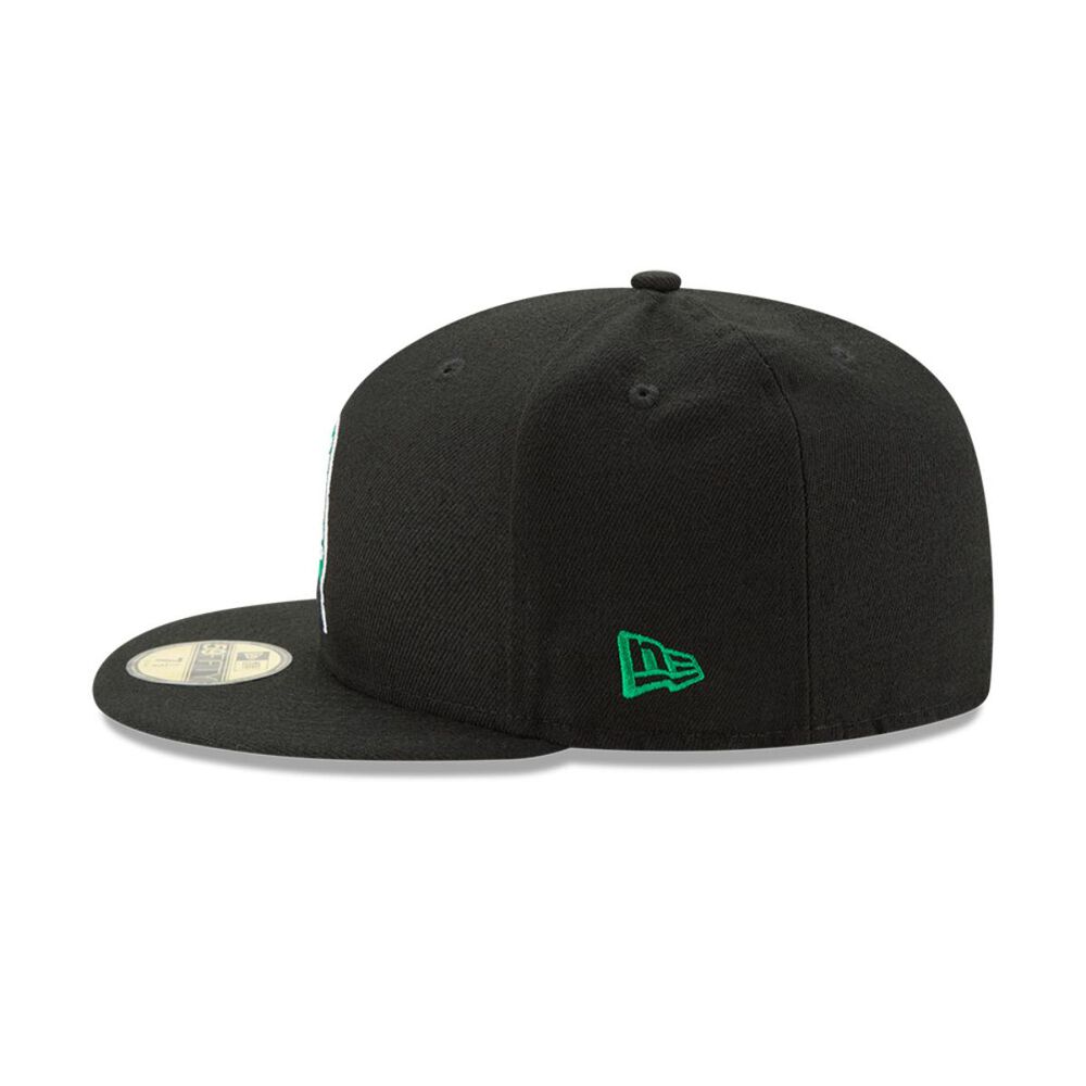 Gorra 59fifty Boston Celtics Nba 59fifty Solid Team Negro image number 4.0