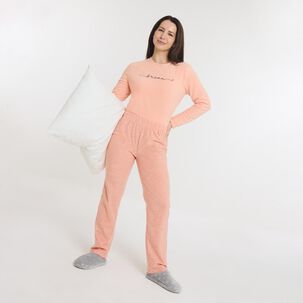 Pijama Polar Manga Larga Mujer Geeps Secret