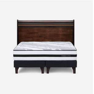 Cama Europea Rosen Driven / 2 Plazas / Base Dividida + Respaldo