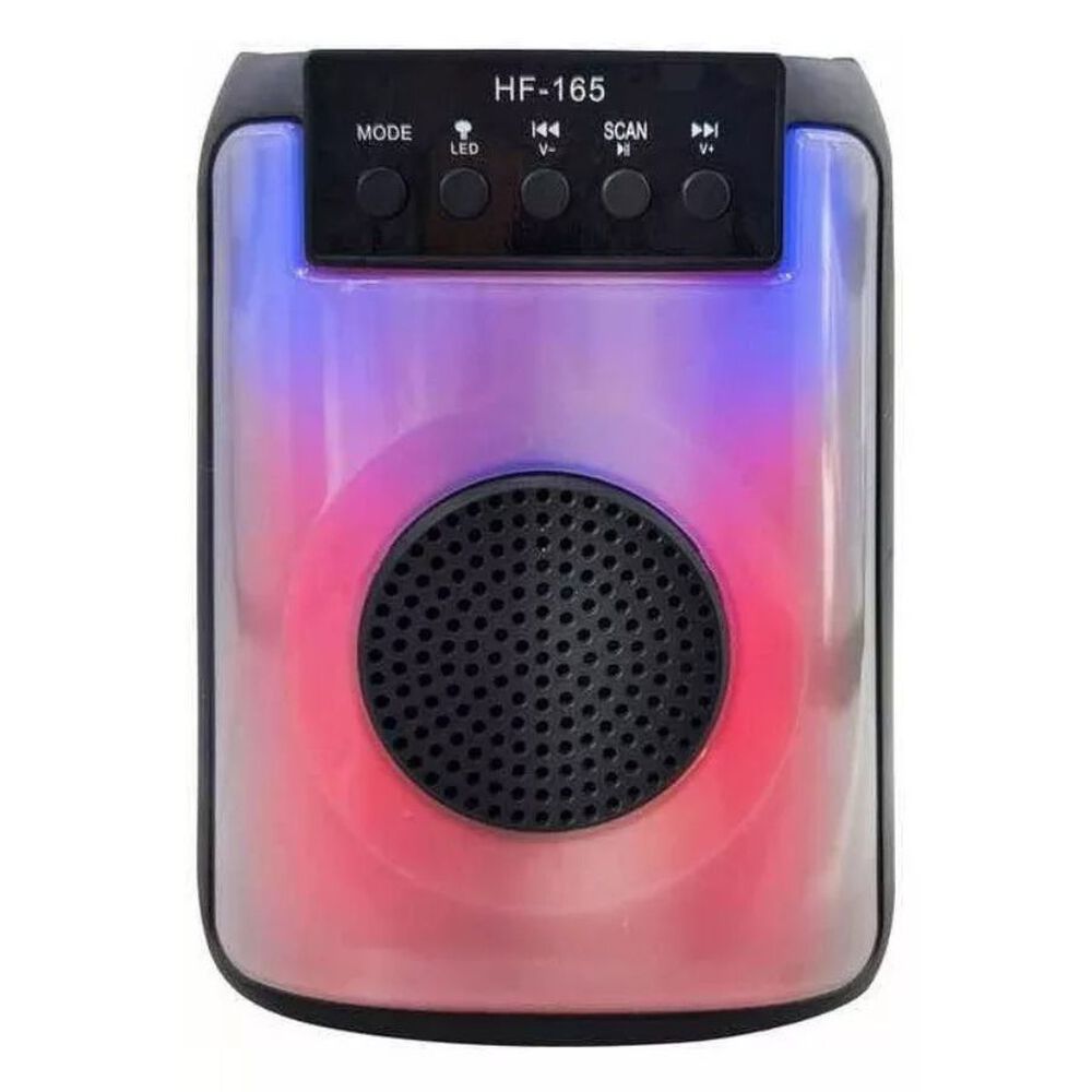 Parlante Portatil Inalambrico Altavoz Bluetooth Hf165 image number 0.0