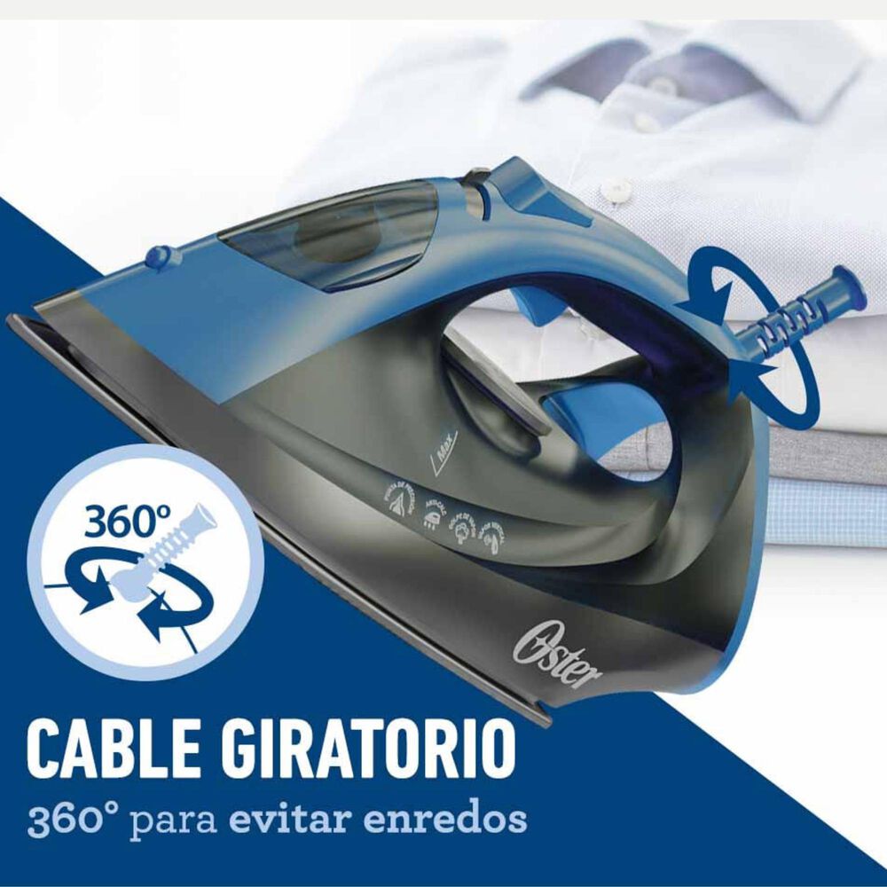 Plancha De Vapor Oster Con Base De Cerámica Gcstbs6052 image number 3.0