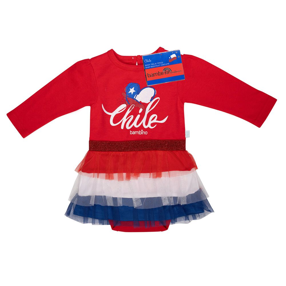 Body Chile Rojo Chile Ni&ntilde;a image number 1.0