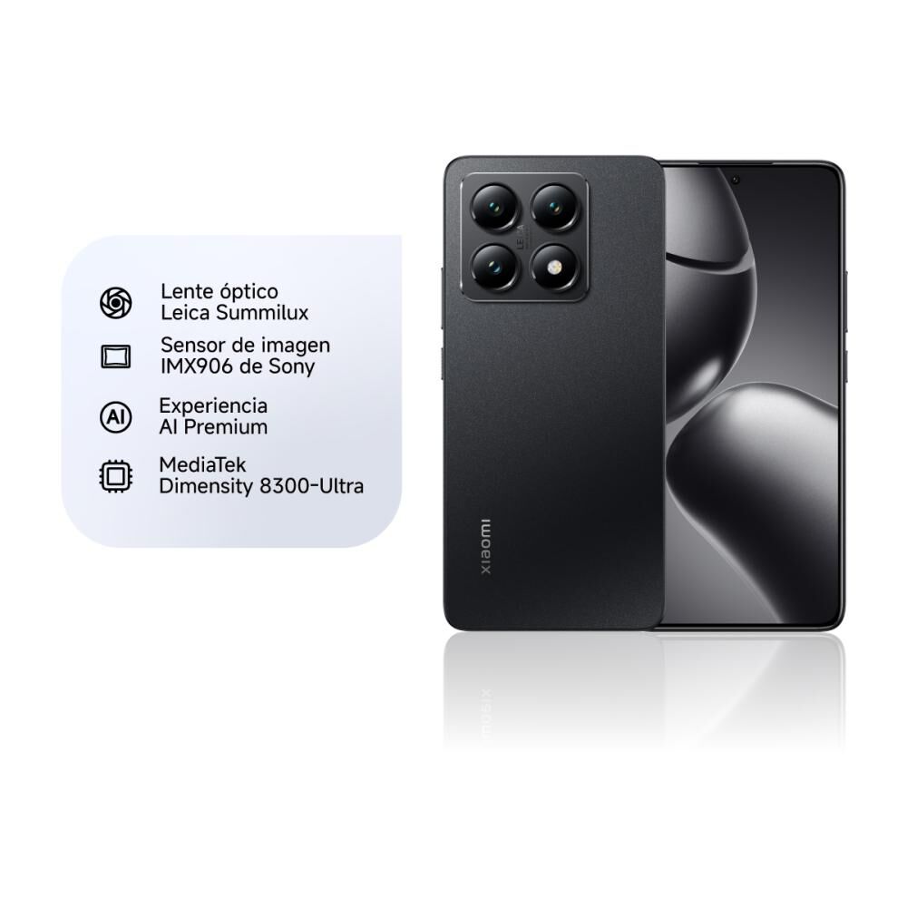 Smartphone Xiaomi 14T / 5G / 512 GB / Liberado + Gift Box image number 3.0