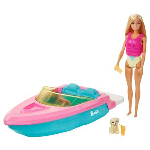 Mu&ntilde;eca Barbie Lancha