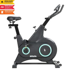Bicicleta Spinning K300 Pro Con Volante Inercia 6 Kg Rojo