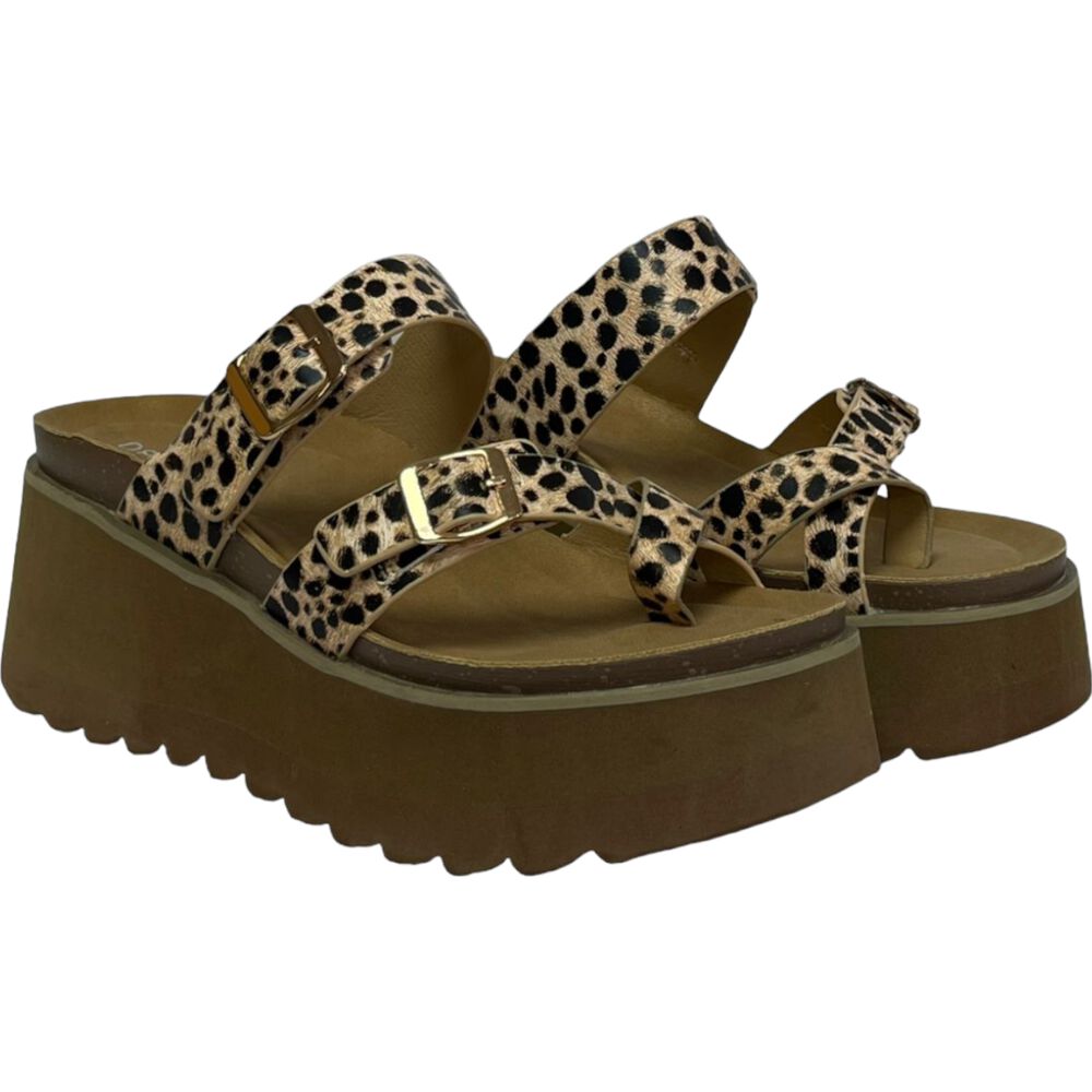 Sandalia Mujer Animal Print Trini Detogni image number 1.0