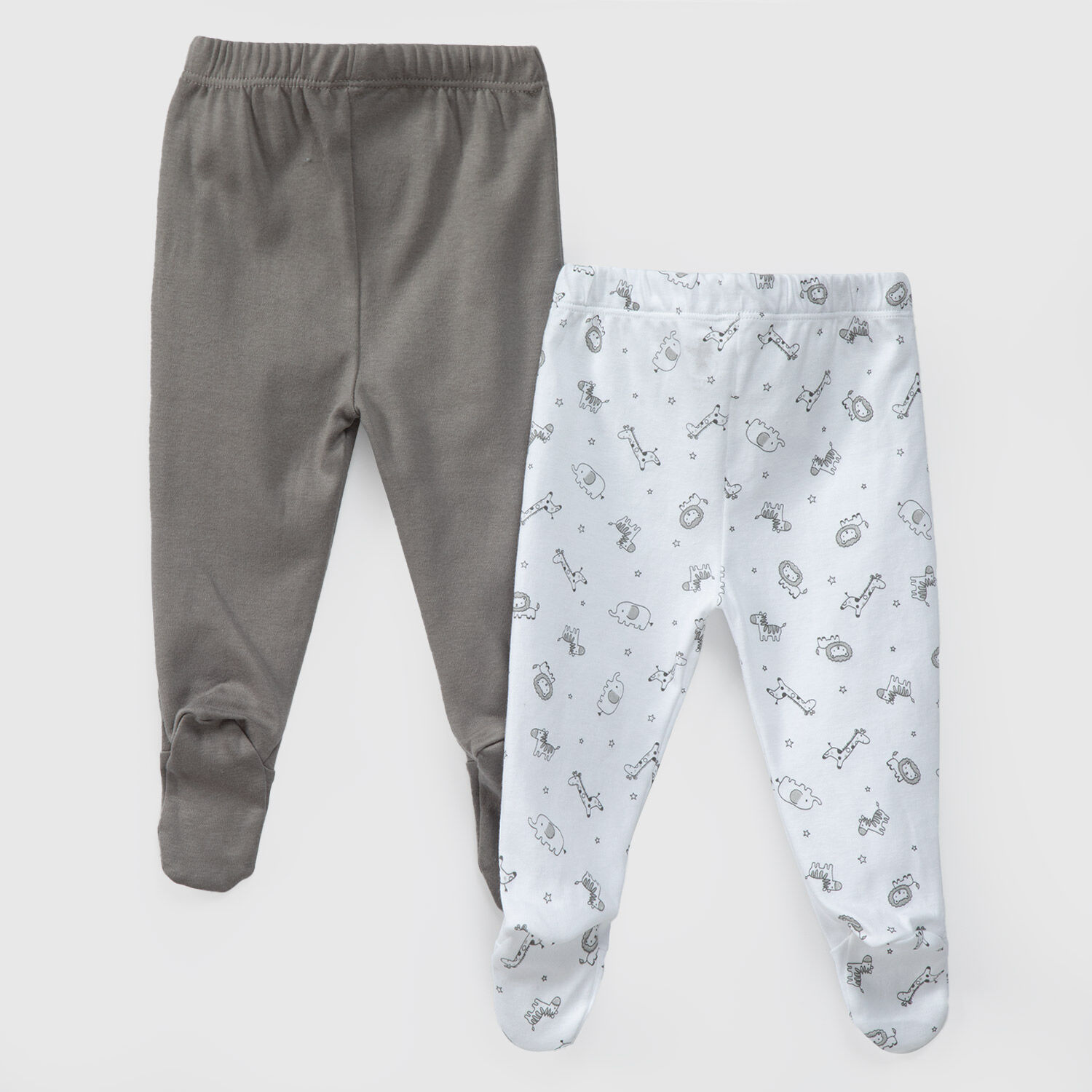 Pack Pantalones Gris Safari Algod&oacute;n Peruano image number 4.0