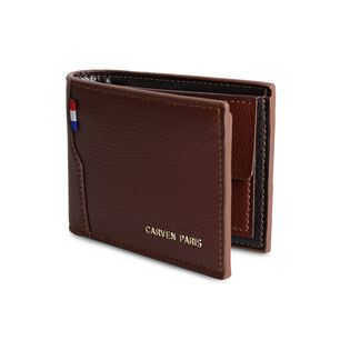 Billetera De Hombre Matt Caf&eacute; Carven Paris