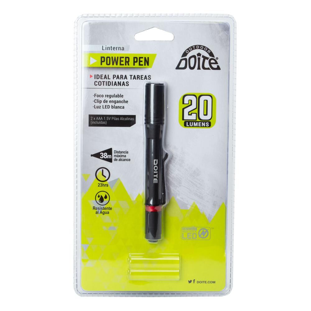 Foco Linterna Doite Power Pen / 20 Lúmens image number 3.0
