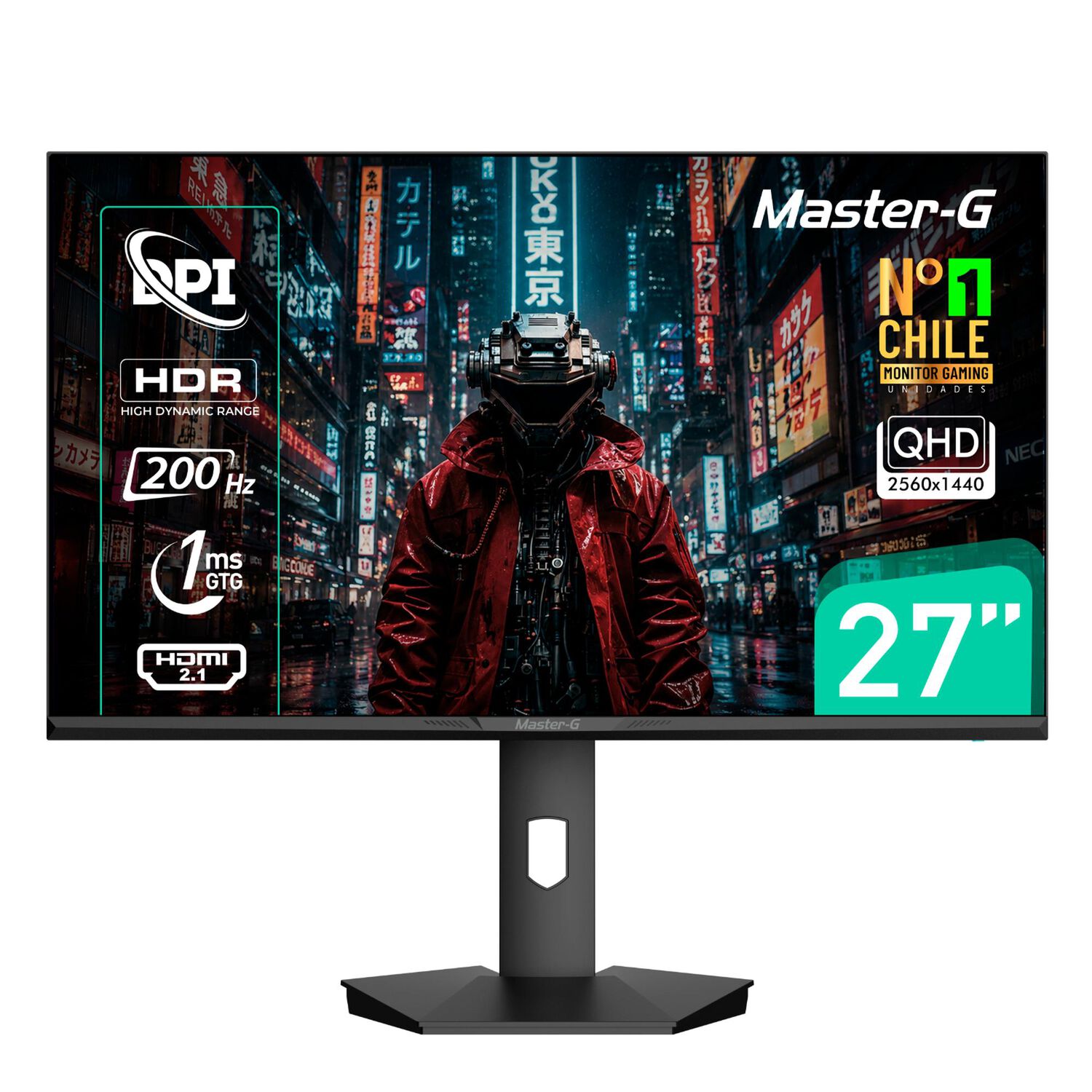 Monitor Gamer 27" Qhd Ips Pivote 90 200hz 1ms Mgmg2750q image number 0.0
