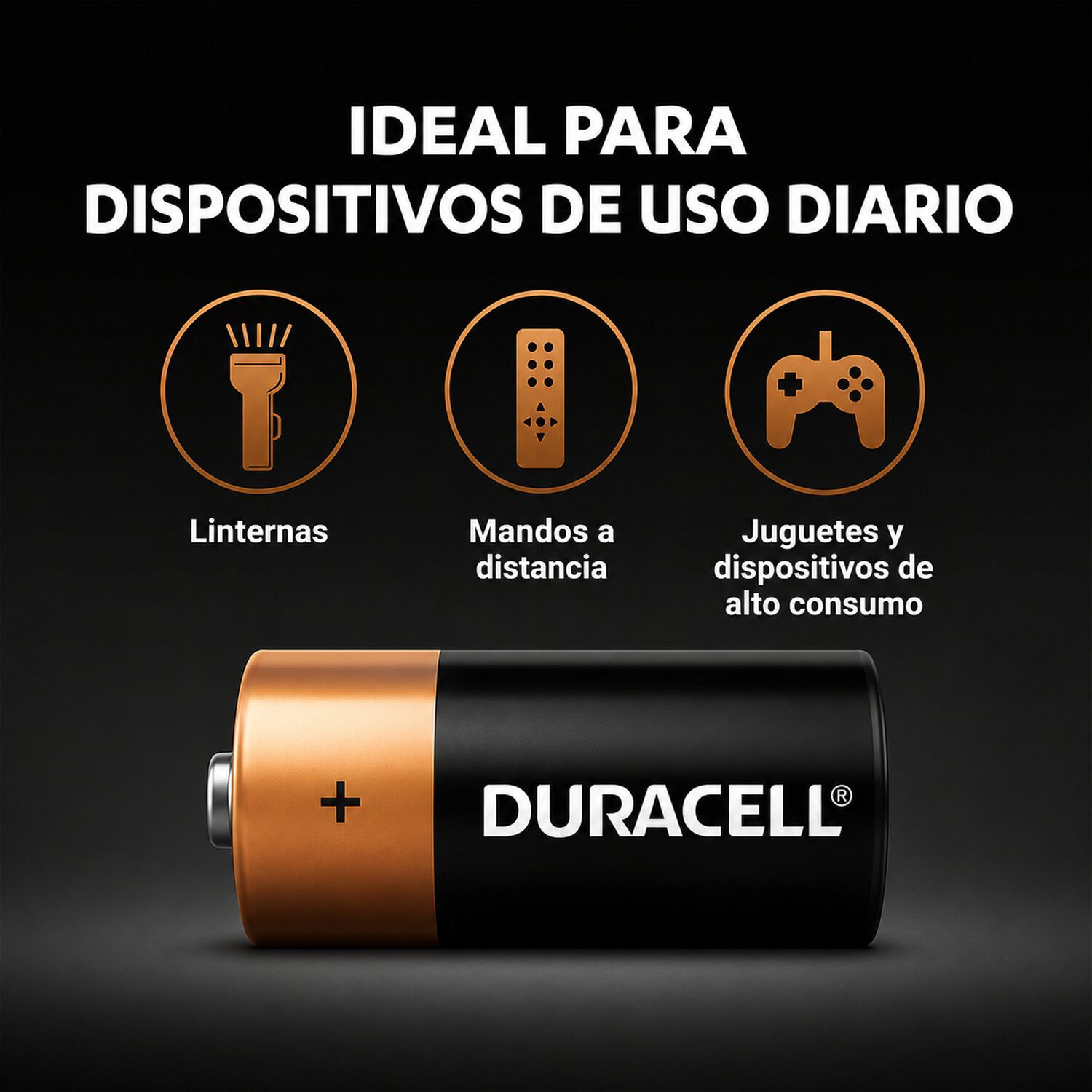 Pila Duracell D Alcalina Extra Duraci&oacute;n image number 5.0