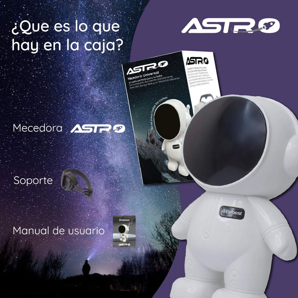 Mecedora Astro Para Coches, Bouncers Y Cunas Bebes image number 6.0