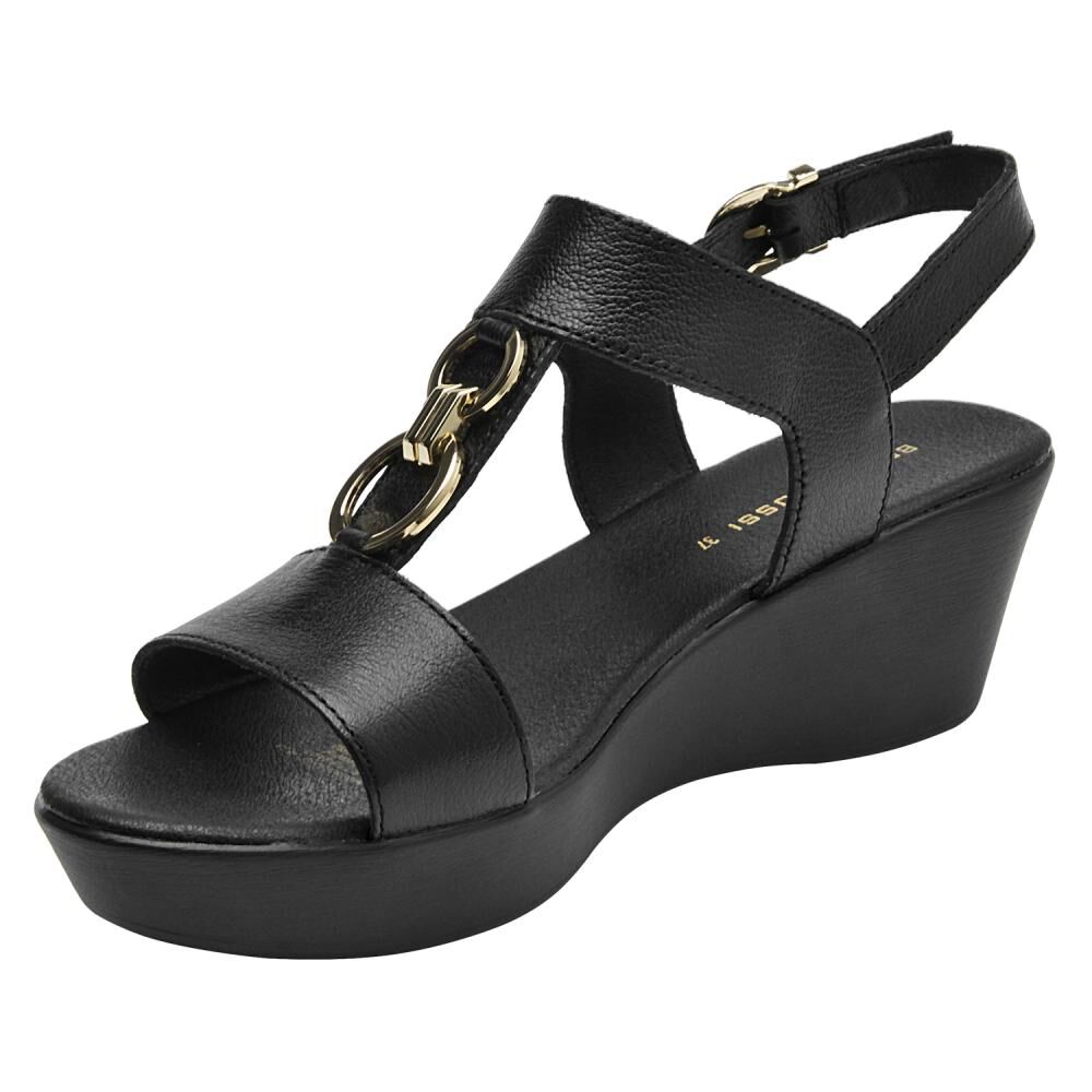 Sandalia Mujer Bruno Rossi Brm0169 Negro image number 2.0