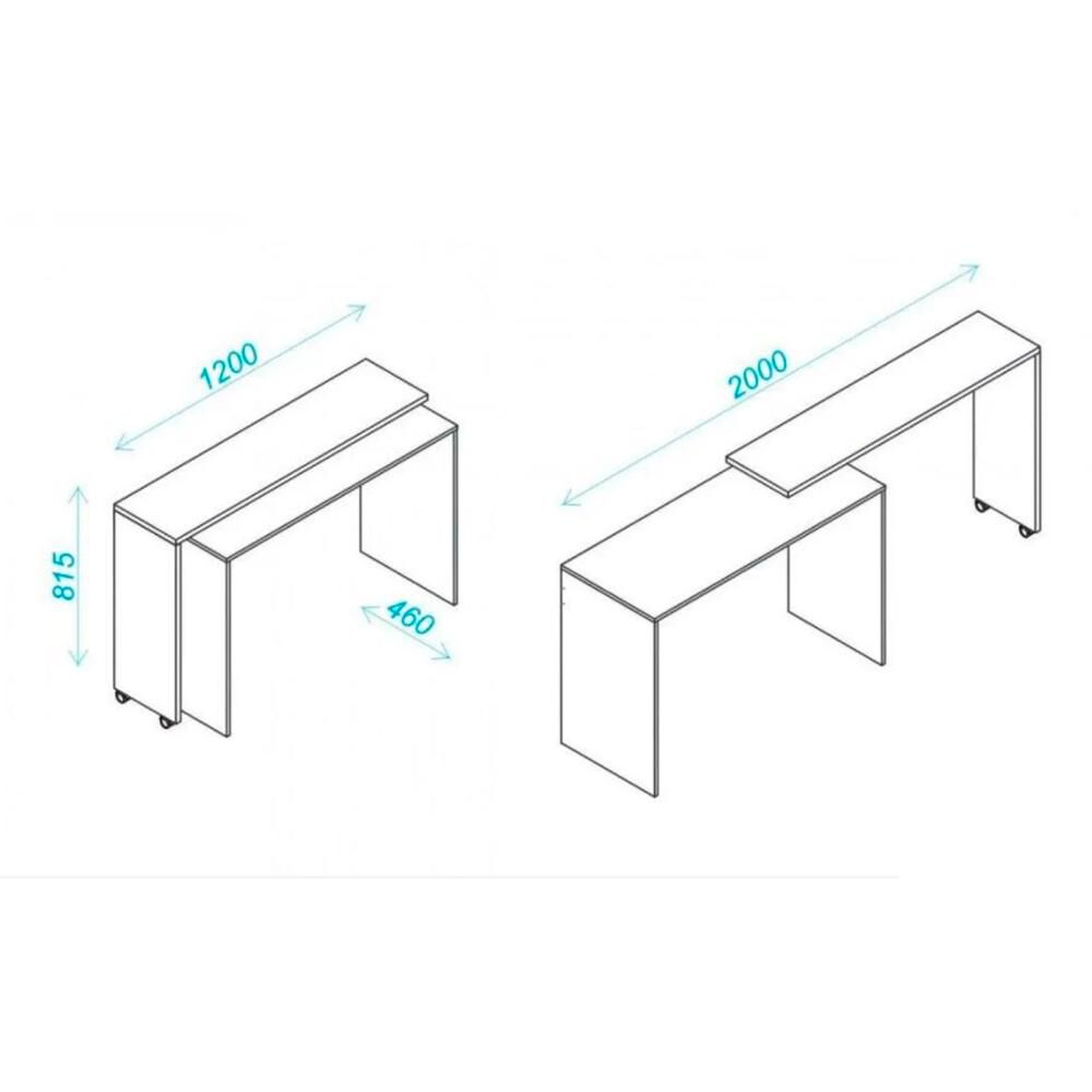 Escritorio Home Mobili Kaffas image number 4.0