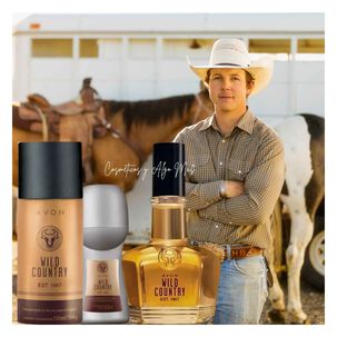Set De Perfumeria Wild Country Para Caballeros
