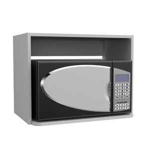 Mueble Para Microondas 60x45x40 Cm Blanco