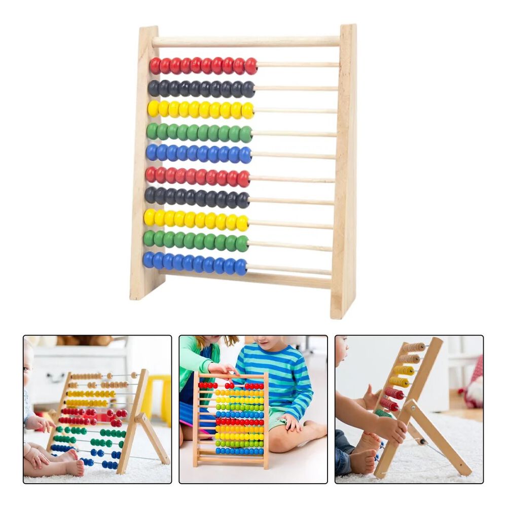 Abaco De Madera Cuenta Aritmética Para Niños image number 4.0