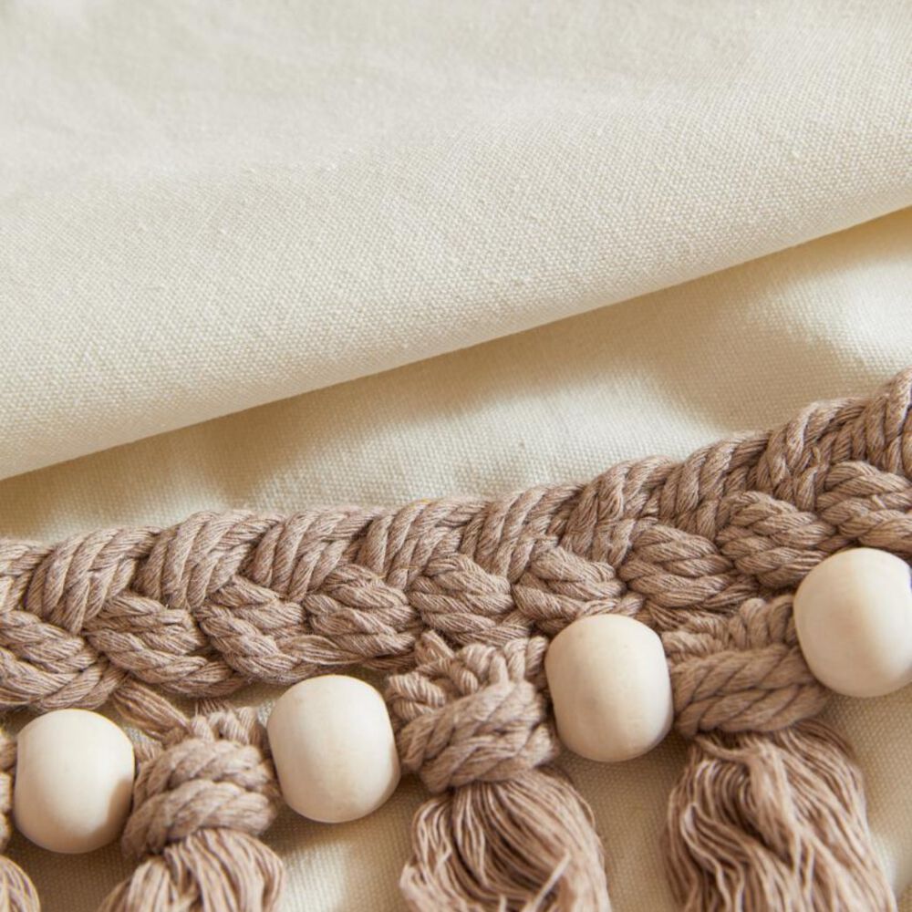 Pack De 02 Fundas De Cojin Con Detalles En Yute 45x45 Cm Md12 image number 2.0