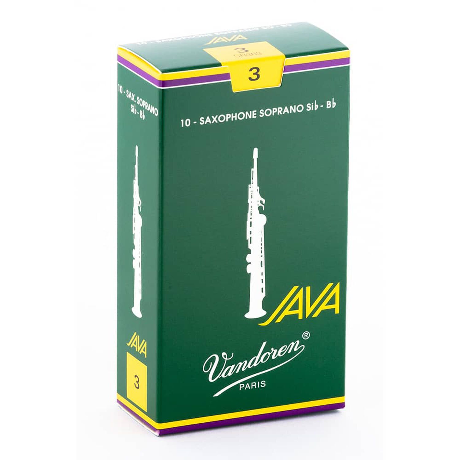 Cajas De Ca&ntilde;as Saxo Soprano Java N3.0 Sr303 Vandoren image number 0.0