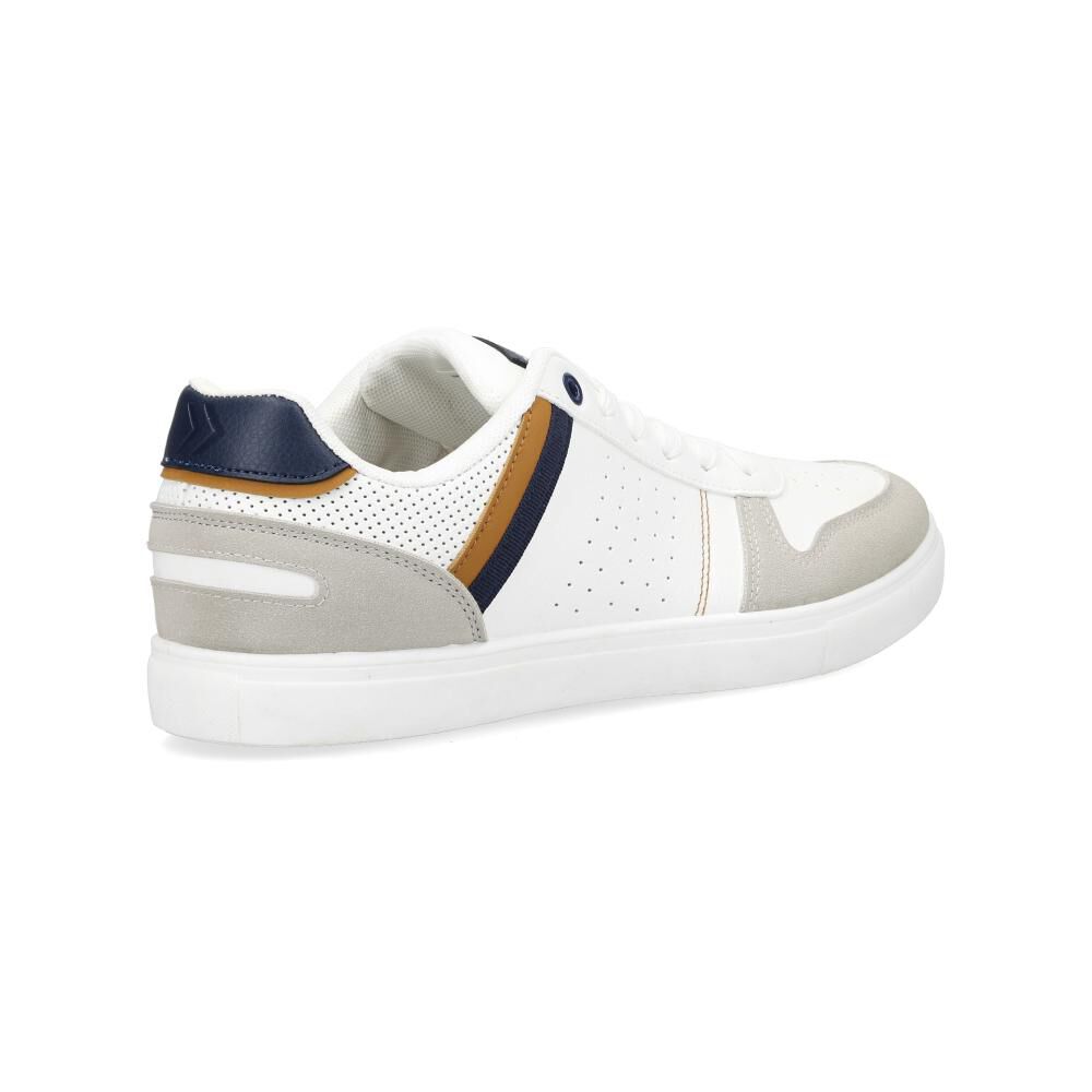 Zapatilla Urbana Hombre Rolly Go White image number 3.0