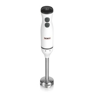 Minipimer Thomas Th8706 300w Batidora De Mano Mixer Licuadora De Inmersi&oacute;n 2 Velocidades Varilla Y Cuchillas De Acero Inoxidable Vaso Dosificador 500