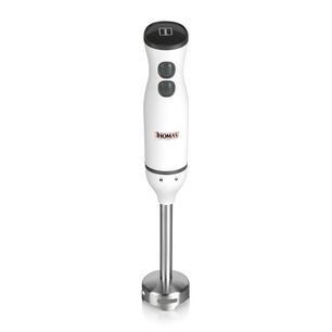 Minipimer Thomas Th8706 300w Batidora De Mano Mixer Licuadora De Inmersi&oacute;n 2 Velocidades Varilla Y Cuchillas De Acero Inoxidable Vaso Dosificador 500