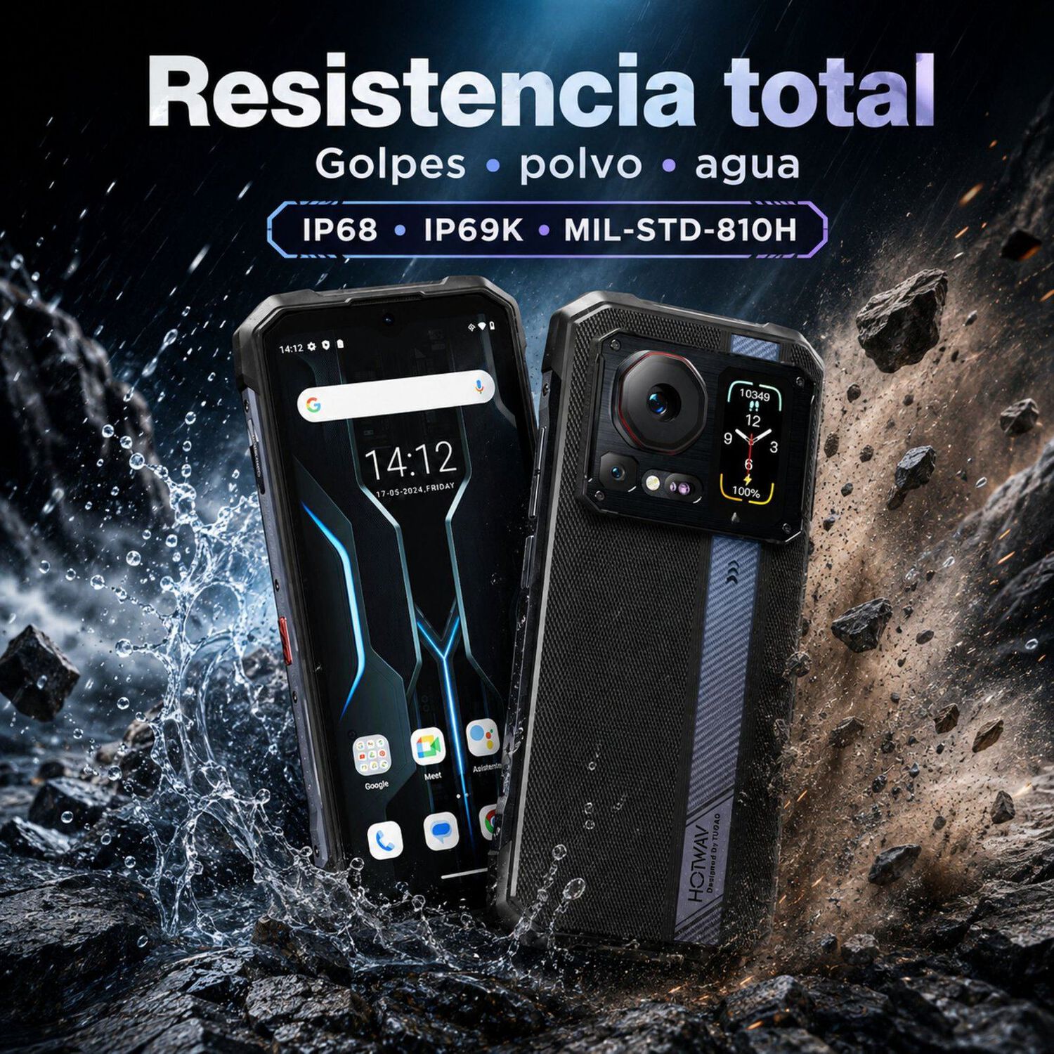 Hotwav Cyber 16 Pro Celular Rugged 24gb 512gb image number 3.0