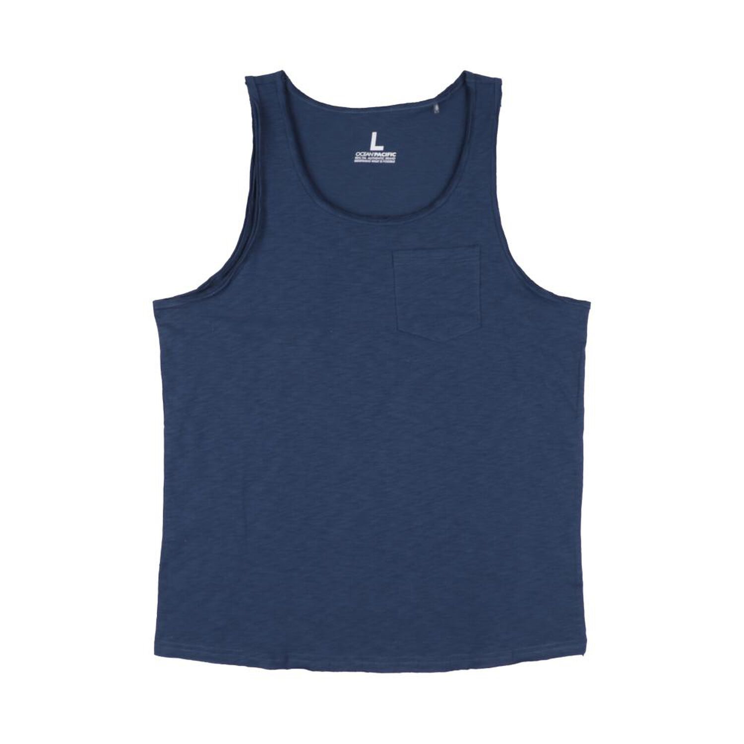 Polera Lisa Sin Mangas Cuello Redondo Hombre Ocean Pacific image number 0.0