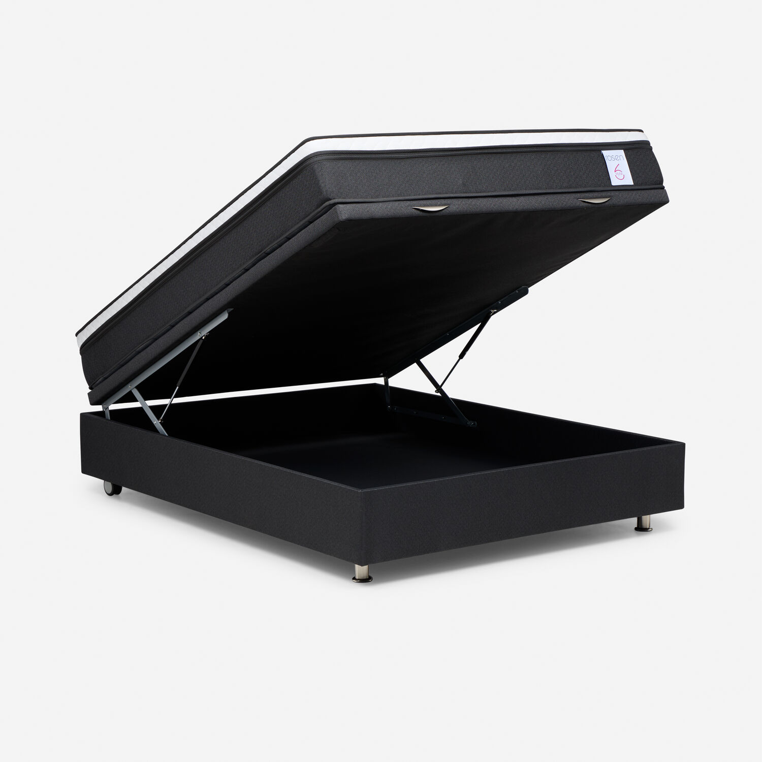 Cama Ba&uacute;l Rosen New Style 6 / 1.5 Plazas / Base Normal image number 7.0