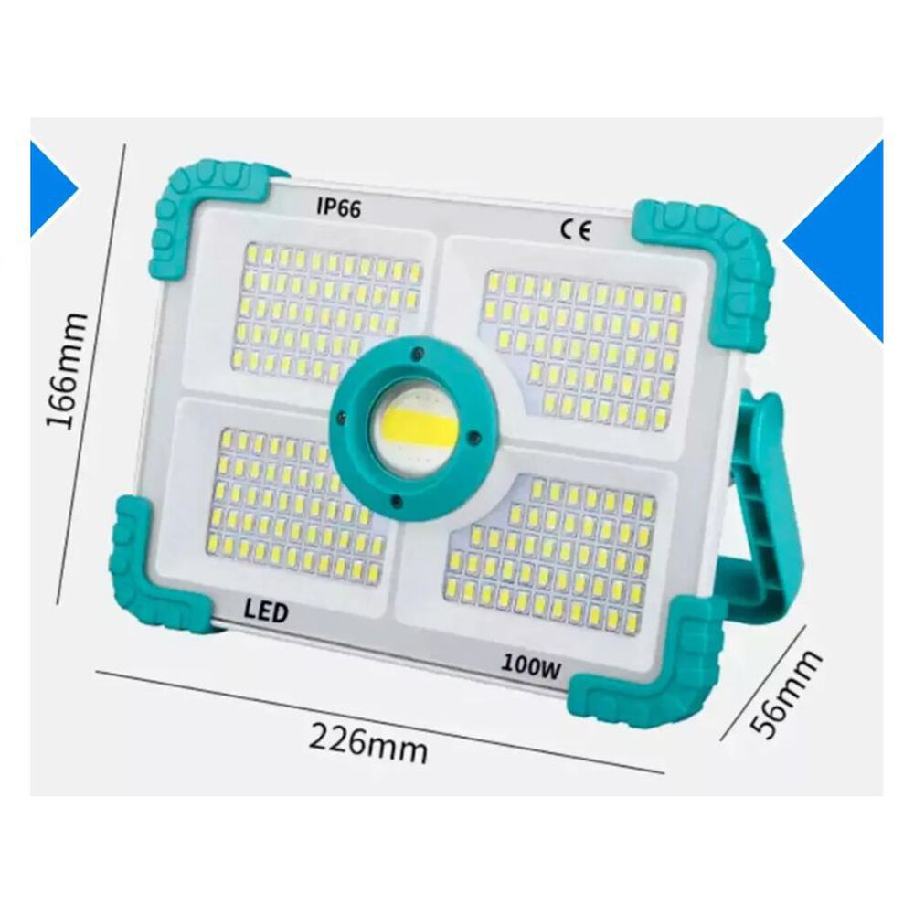 Lámpara 188 Led Solar Portátil Recargable 100w image number 5.0