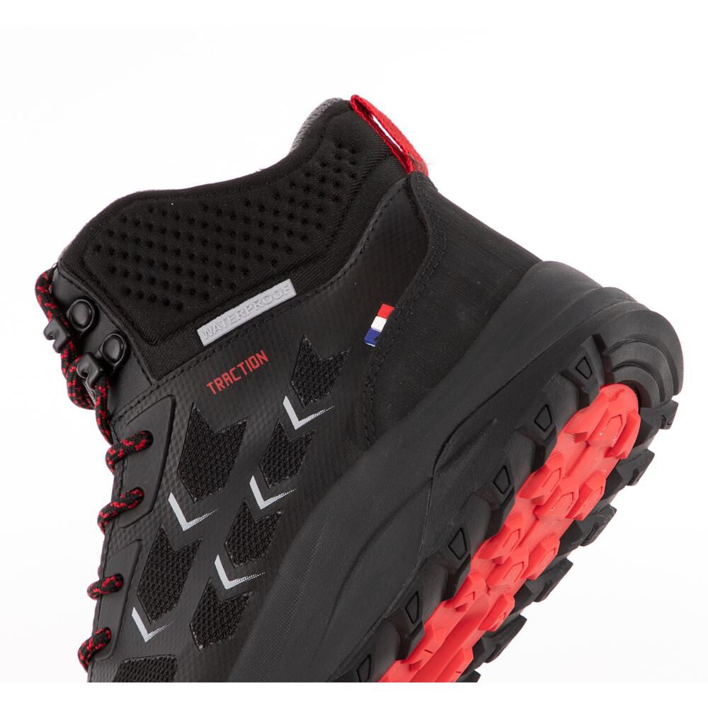 Zapatilla Outdoor Mujer Michelin Dr21 Negro-rojo image number 5.0