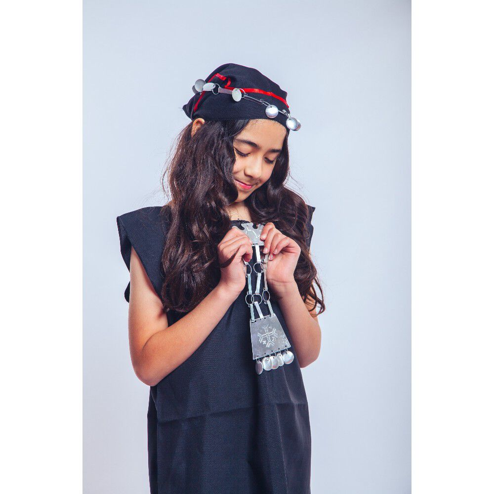 Disfraz Traje Tipico Mapuche Ni&ntilde;a Septiembre image number 4.0