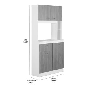 Mueble De Cocina Cic Mueble Cocina Stanford / 4 Puertas / 1 Caj&oacute;n
