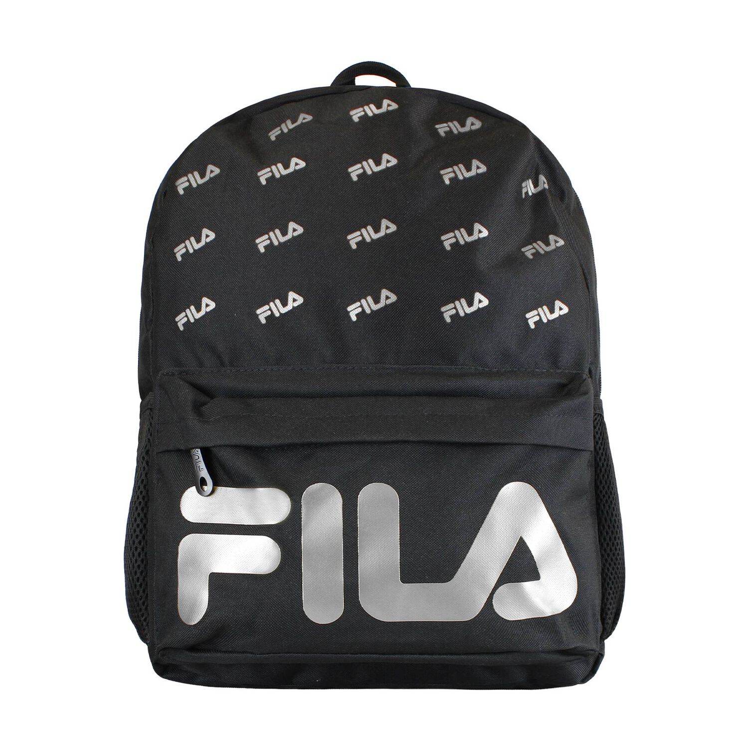Pack Fila Mochila 16lts Urbanix + Lonchera T&eacute;rmica Bonet Negro-silver image number 4.0