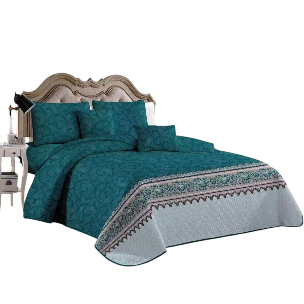 Cubrecama De Verano 1.5 Plazas Quilt + 1 Funda De Almohada Cobertor Delgado Cmv-37 image number 0.0