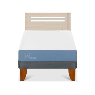 Cama Europea Cic Excellence / 1.5 Plazas / Base Normal + Respaldo