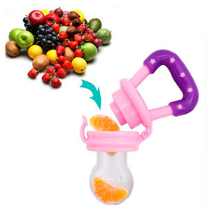 Chupete Silicona Bebe Para Comer Frutas Y Verduras