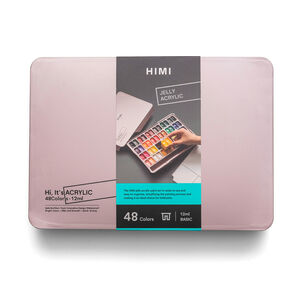 Himi Set Pintura Acrílica Twin Cup 12 Ml 48 Colores
