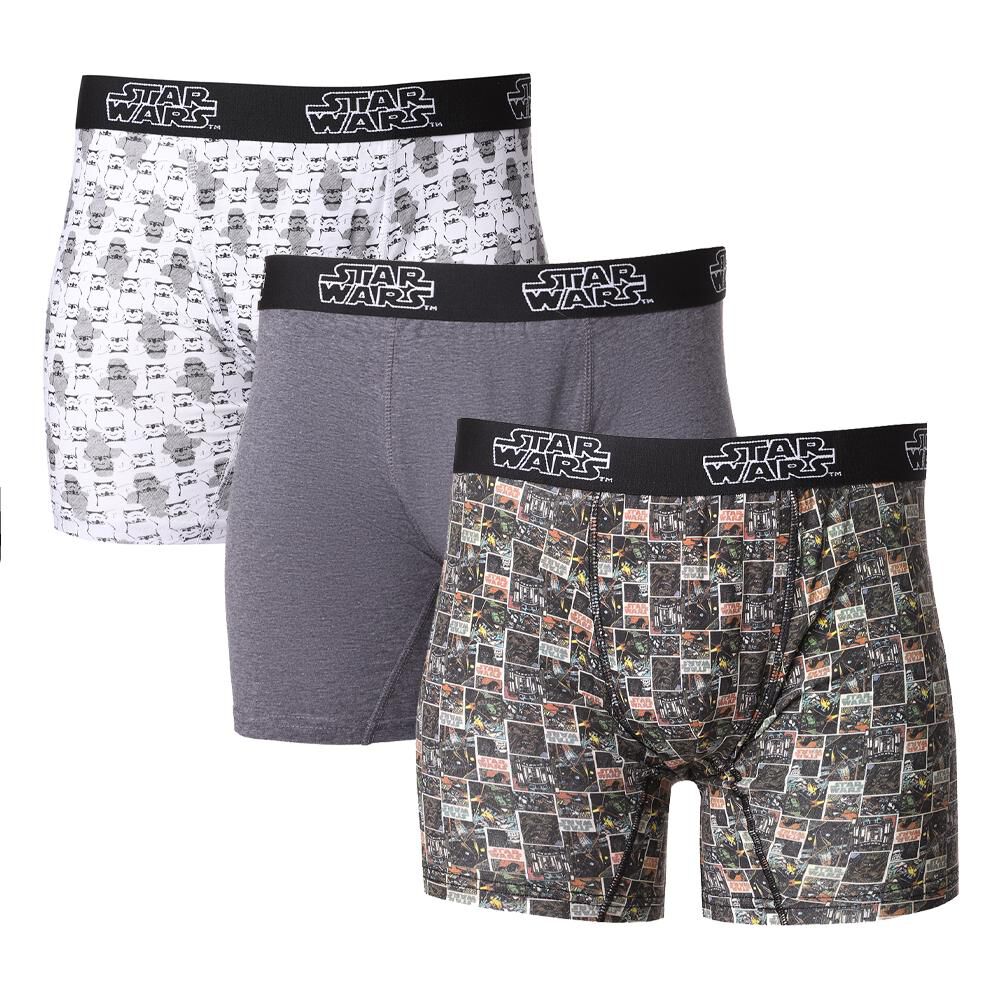 Pack Boxer Hombre Star Wars / 3 Unidades