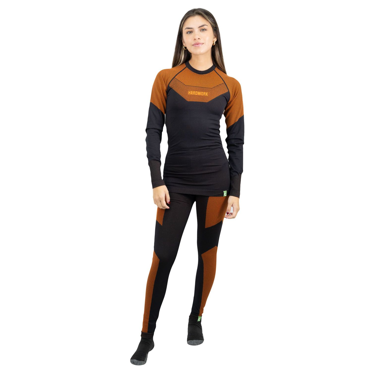 Conjunto Primera Capa Hw Ecopper Mujer Black image number 3.0