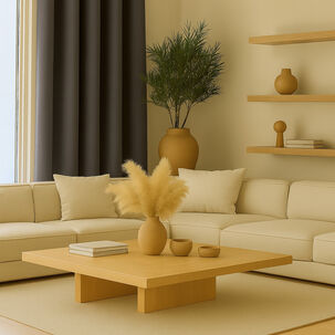 Cortina Engomada Termica 100% Blackout 140x225