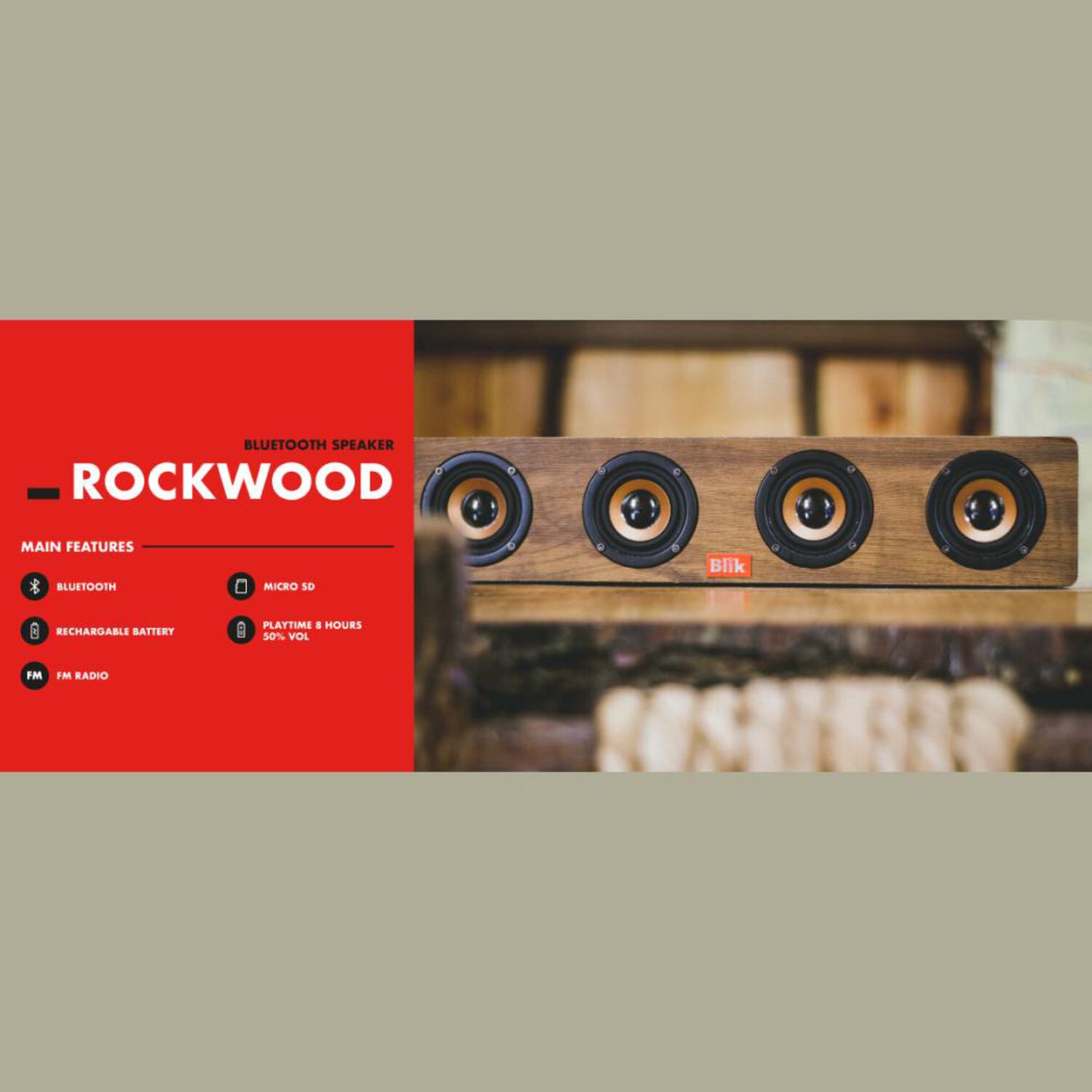 Karaoke Bluetooth Blik Rockwood image number 4.0