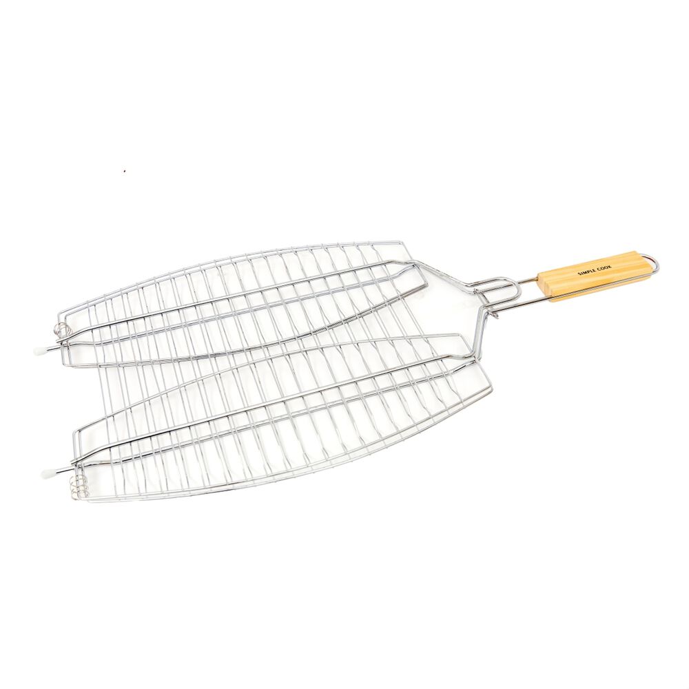 Grill Para Pescado Simple Cook Smokky image number 0.0