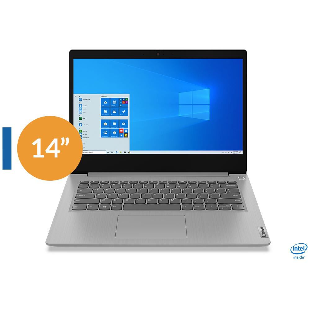 Notebook 14" Lenovo Ideapad 3 / Intel Core I3 / 8 GB RAM / Intel / 256 GB SSD image number 0.0