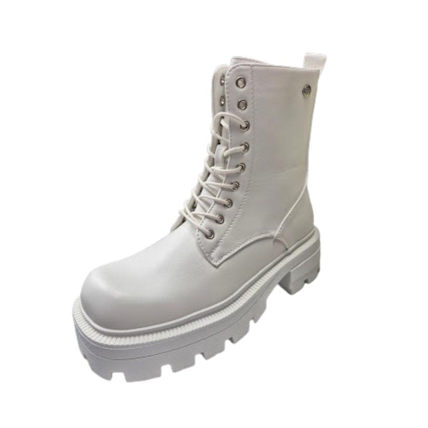 Bota De Invierno Mujer Blanco Larga image number 0.0