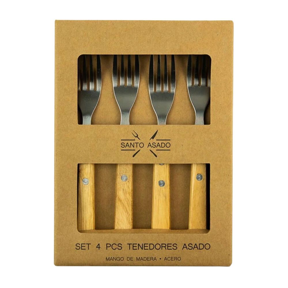 Set De Tenedores Para Asado Lyn 4 Pzs image number 1.0